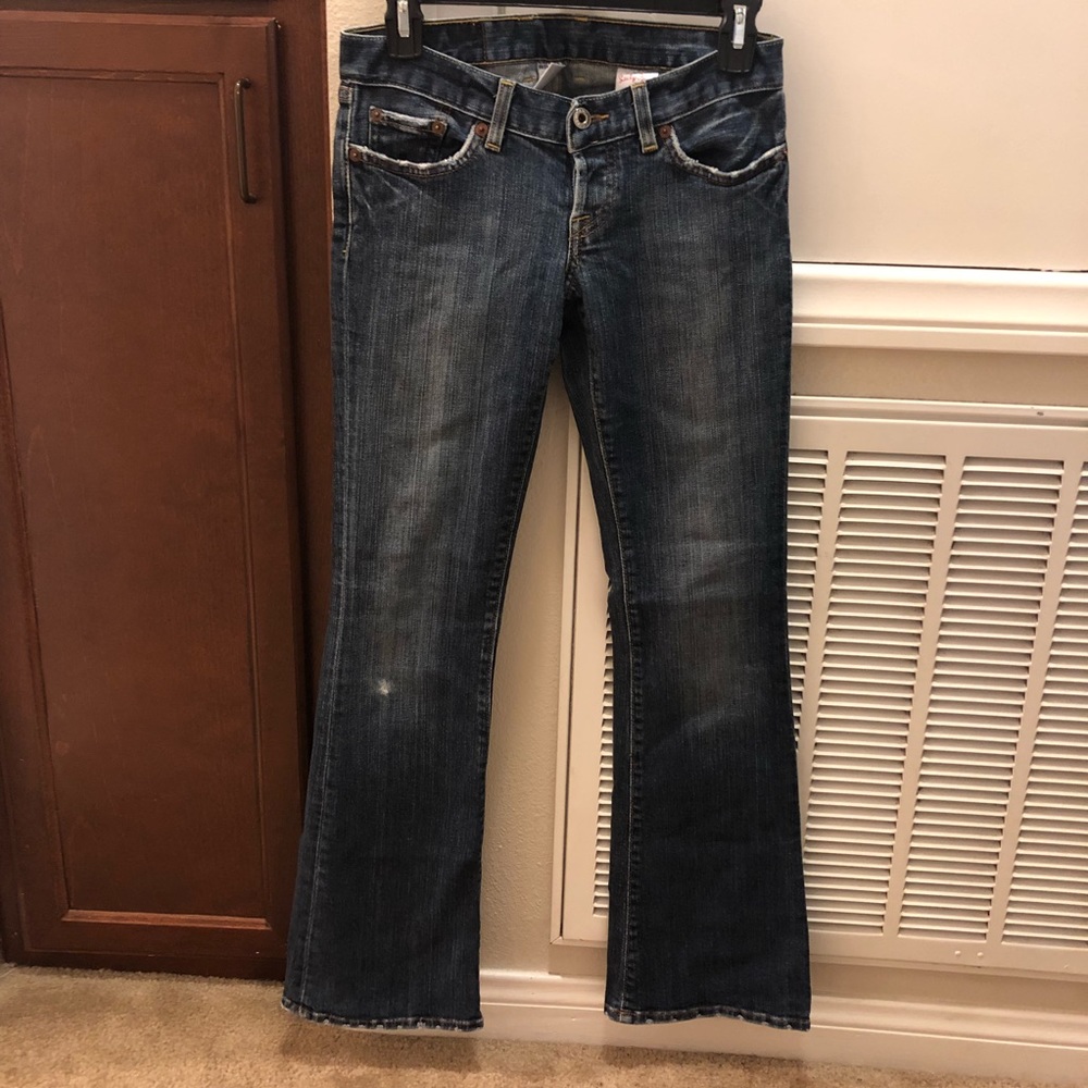 Lucky brand “Lil Maggie” jeans.